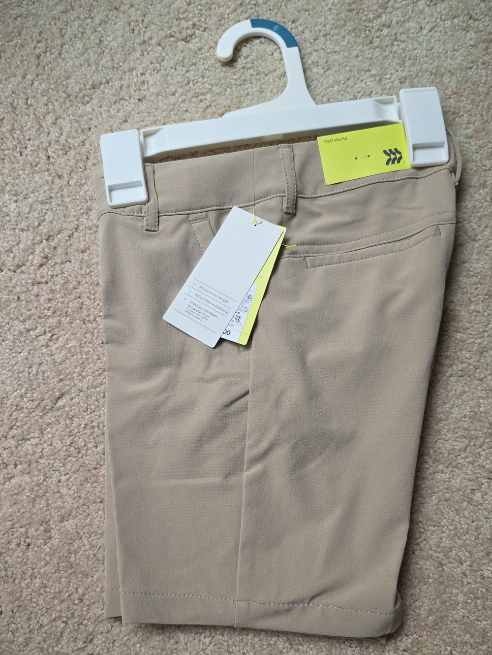 all in motion Tan Kids Golf Shorts